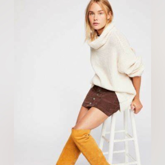 Free People Corduroy skirt NWT - Picture 7 of 10